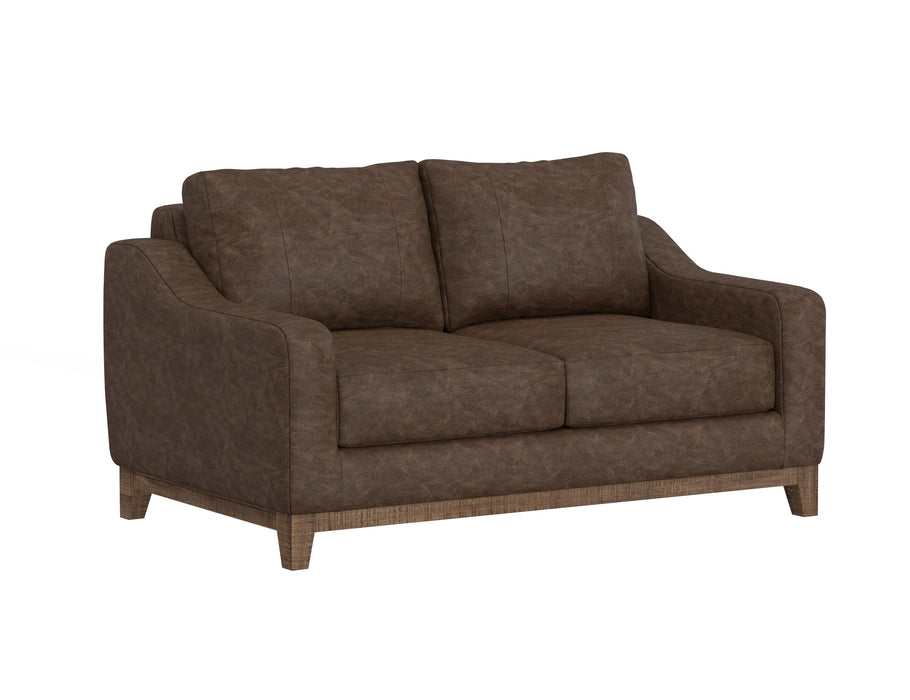 Olivo - Comfort Loveseat - Chocolate Brown