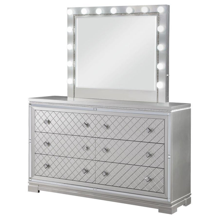 Eleanor - 6-Drawer Dresser With Mirror