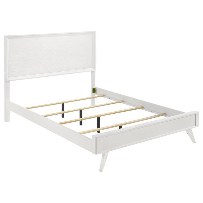 Janelle - Wood Panel Bed