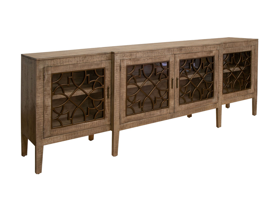 Mandala - Console 4 Doors - Brown