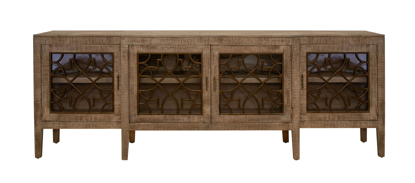 Mandala - Console 4 Doors - Brown