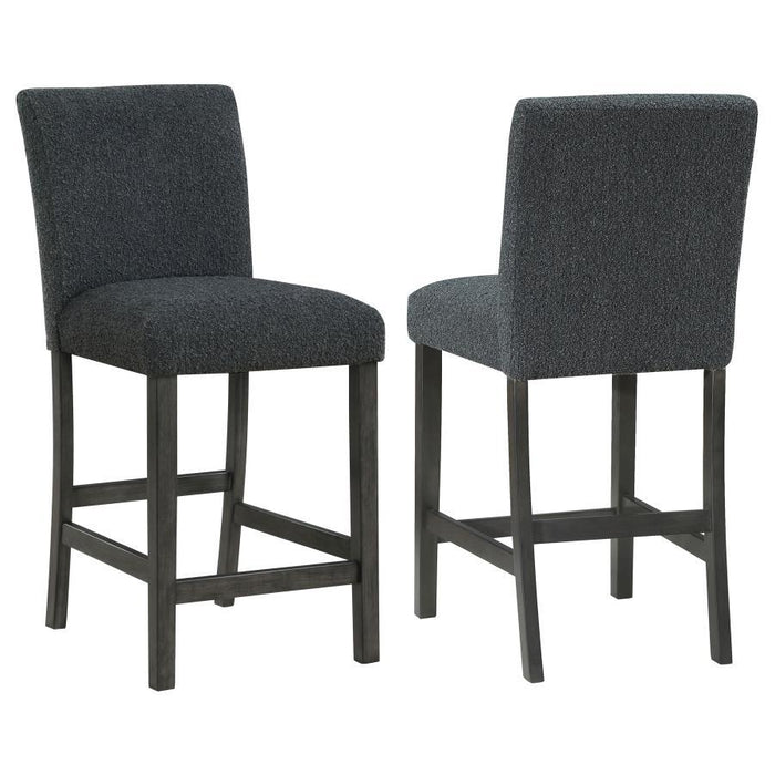 Alba - Boucle Upholstered Counter Height Dining Chair (Set of 2)