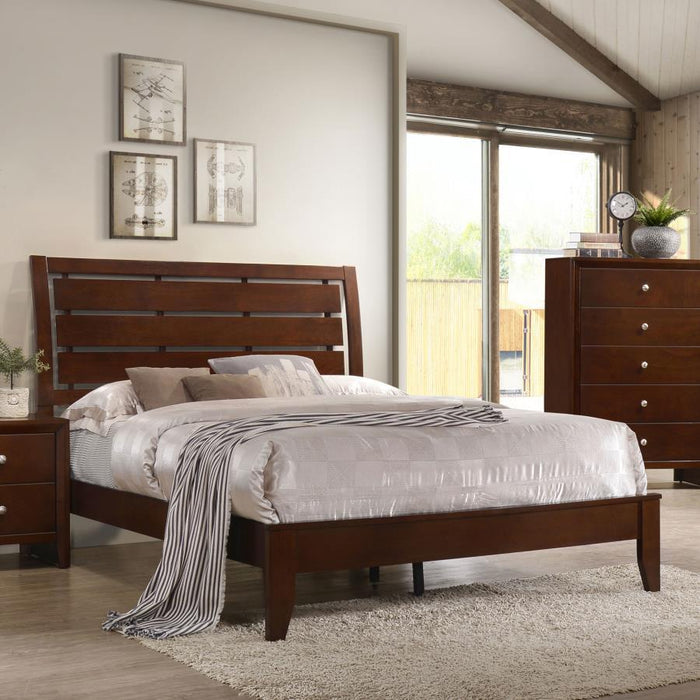 Serenity - Wood Panel Bed