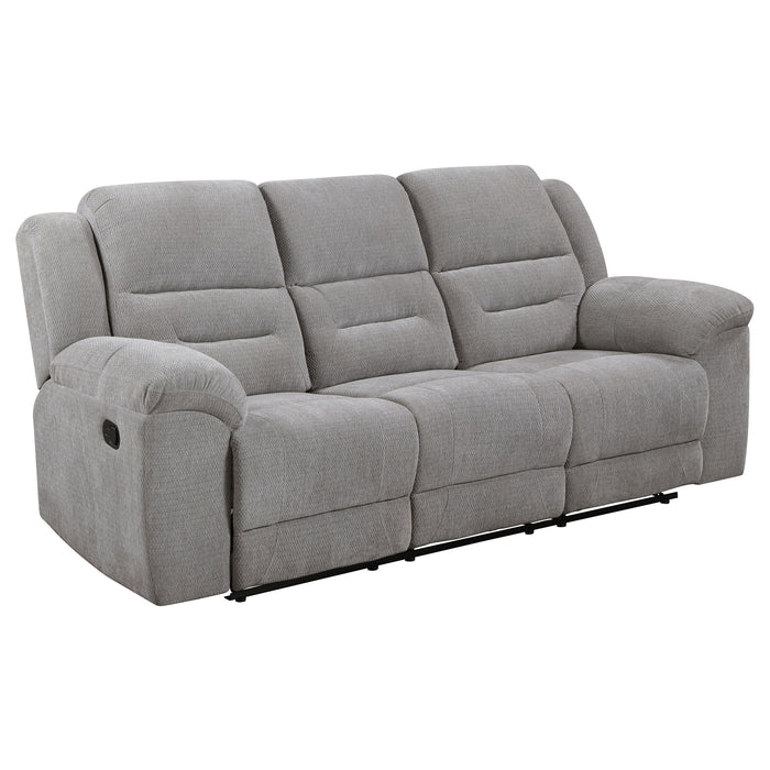 Gilson - Chenille Upholstered Sofa Set