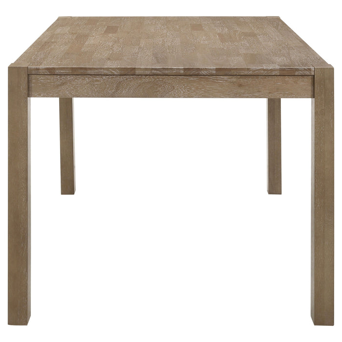 Scottsdale - Solid Wood Dining Table - Washed Brown