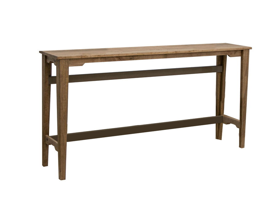 Tulum - Bar Height Sofa Table - Golden Brown