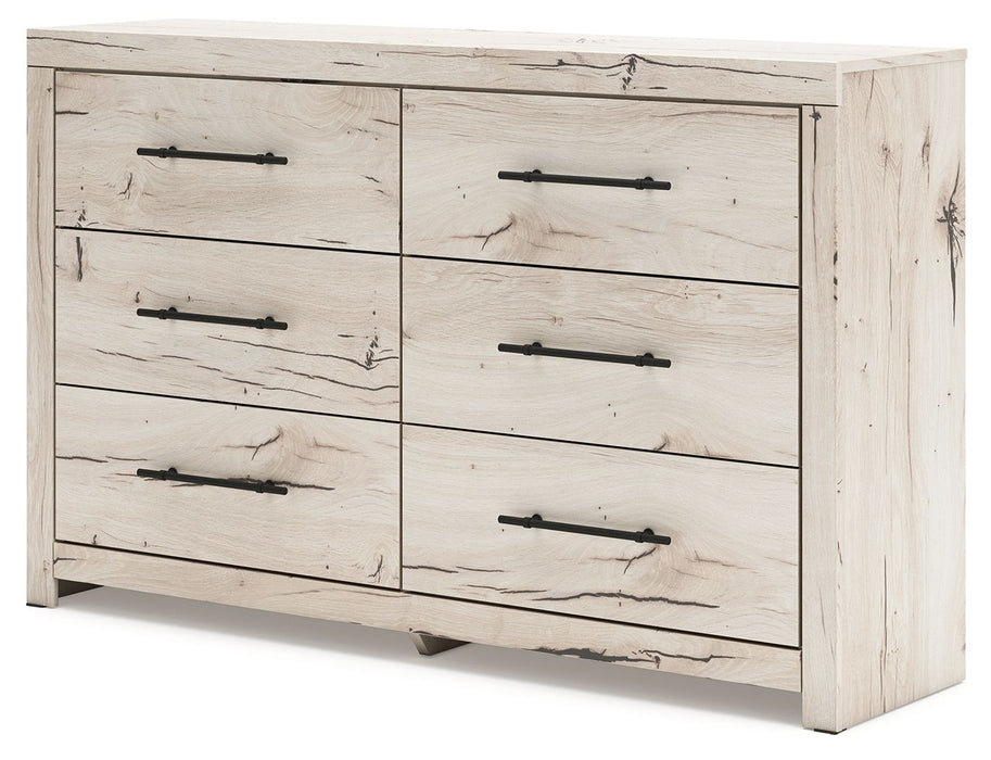 Lawroy - Light Natural - Six Drawer Dresser