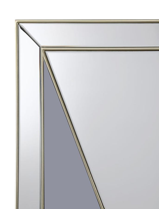 Calixte - Wall Mirror - Champagne And Silver