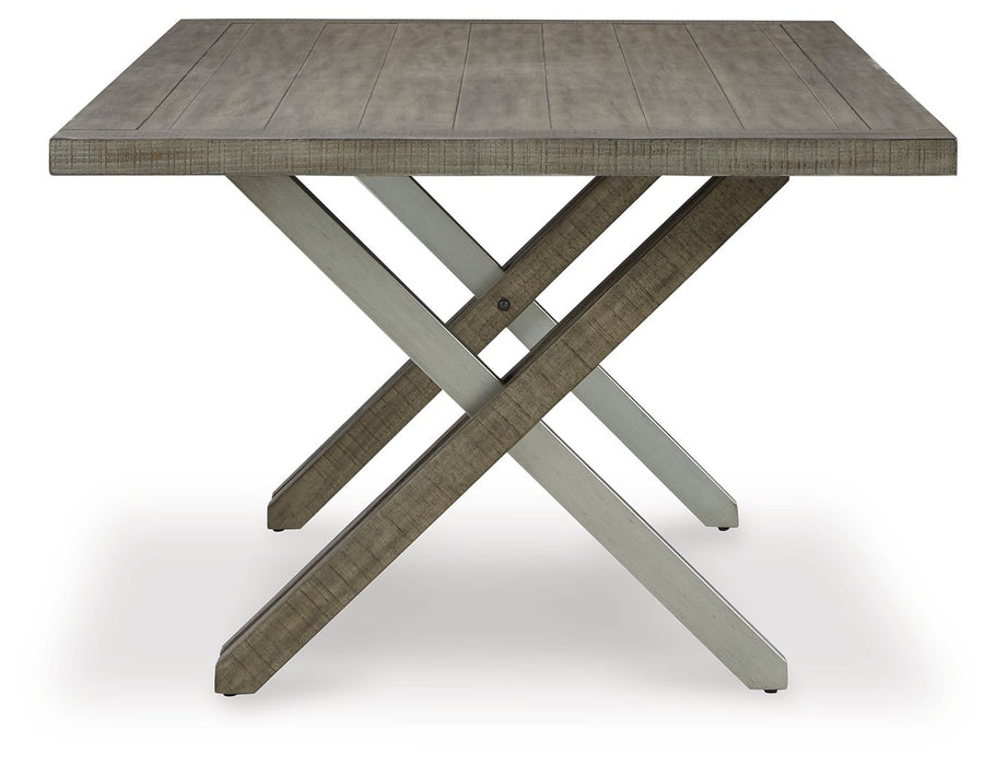 Krystanza - Weathered Gray - Rectangular Dining Room Table