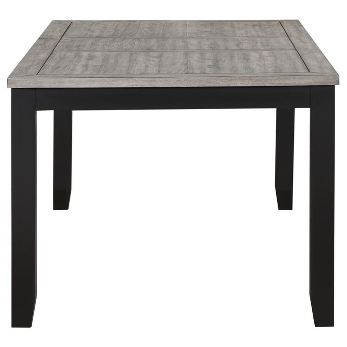 Elodie - Rectangular Extension Leaf Dining Table - Black