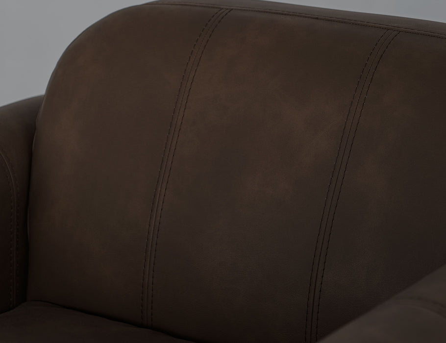 Balam - Loveseat - Dark Brown