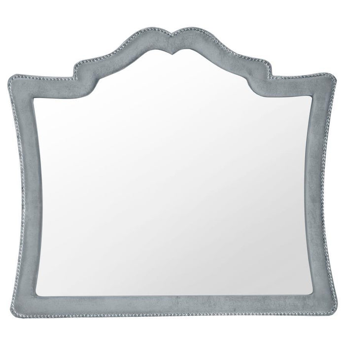 Antonella - Upholstered Dresser Mirror