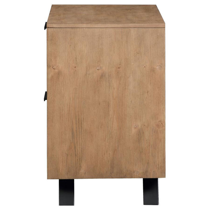 Taylor - 2-Drawer Nightstand - Light Honey Brown