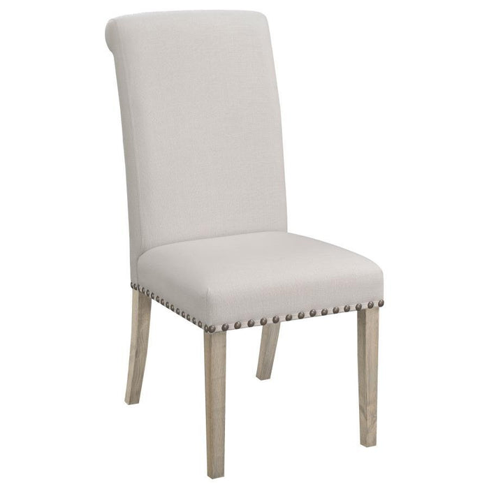 Salem - Fabric Upholstered Dining Side Chair (Set of 2) - Beige