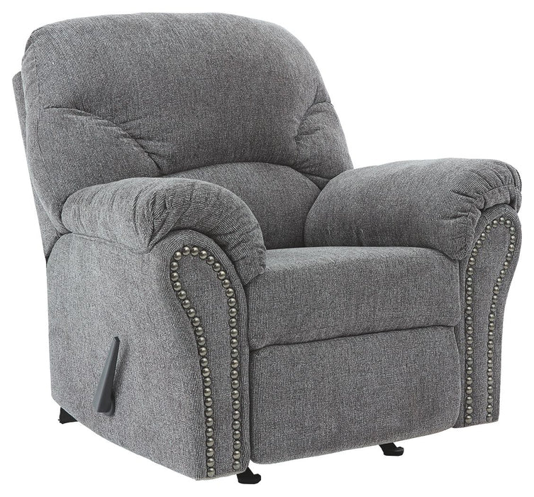 Allmaxx - Pewter - Rocker Recliner